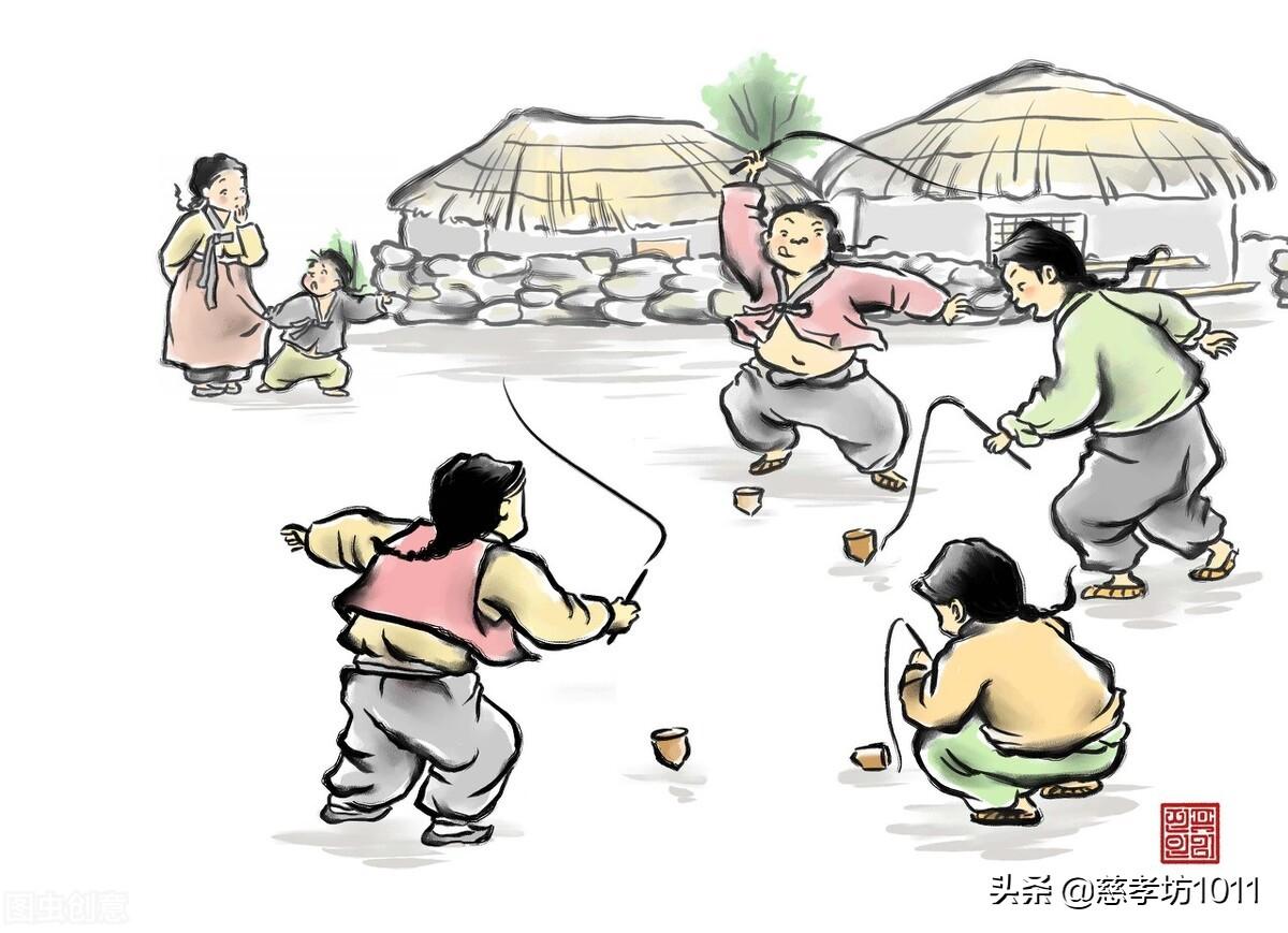 兒時玩過的游戲，跳繩、跳方格、捉迷藏等等，你童年玩過哪些呢？